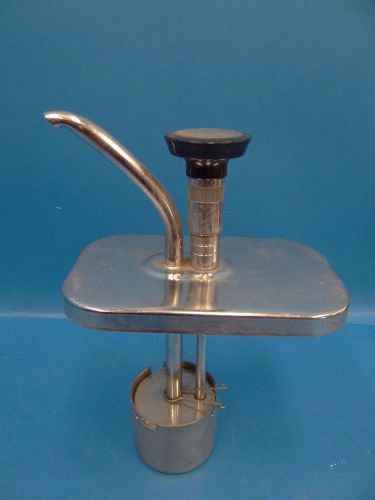 Coffee Kenco Prods New Jersey Stainless Steel Syrup Soda Fountain Dispenser Part