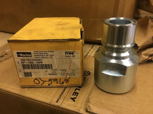 Parker hp-1502-24fp qd quick coupling nipple nose piece assembly (new) for sale