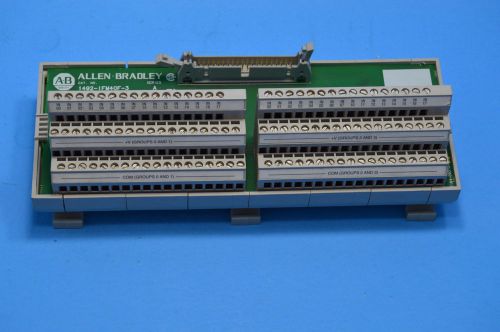 Used allen bradley 1492-ifm40f-3, 40 point interface module ser. a, 0-60v ac/dc, for sale