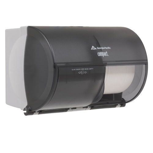 Georgia Pacific 56784 Compact Side-By-Side Two Roll Bathroom Tissue Dispenser