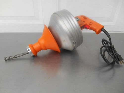 General Pipe Cleaners Handylectric Motorized Power Drain Cleaner New 25&#039; Cable