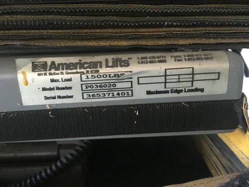 American Lift Table