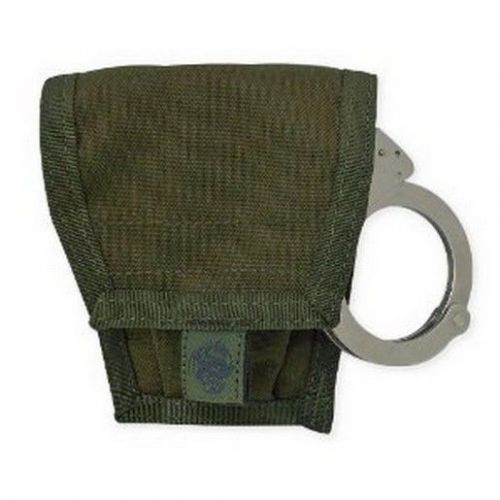 Blackhawk 50hc01od double belt mounted handcuff pouch od green for sale