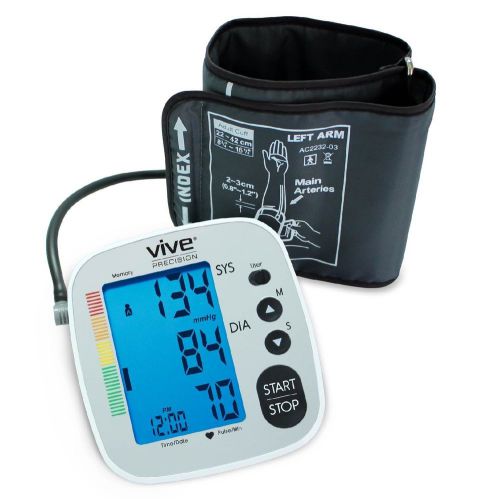 Blood pressure monitor by vive precision - best automatic digital upper arm c... for sale