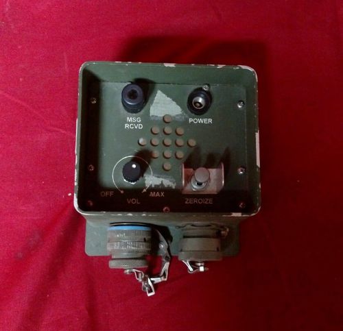 PrimeTec Inc. Remote Annunciator LS-687/G Part No. A3006891 Vintage Military  L