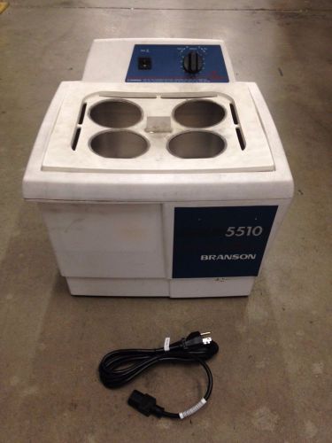 Branson Ultrasonic Cleaner 5510R-MTH Water Bath Sonicater
