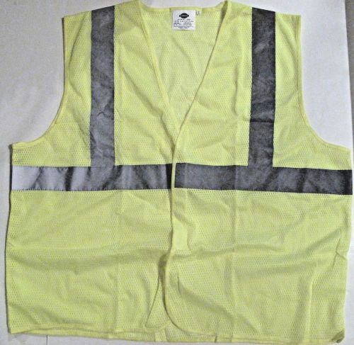 Safety Vest High Visibility Class 2 Neon Yellow Size XXL Cordova Unisex