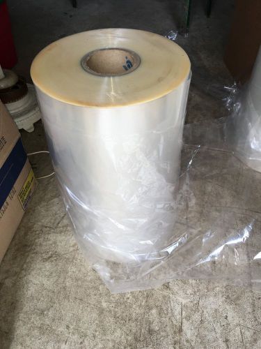 Heat shrink wrap roll 100 gauge-17&#034; wide approx 5,400 ft for sale