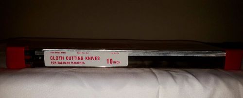 Wilson brand knives for 10&#034; eastman straight cutting machine - usa made for sale