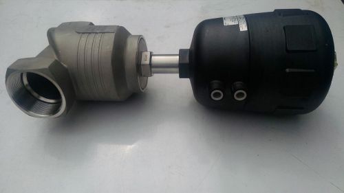 Pneumatically operated 2/2 way globe valve - burkett for sale