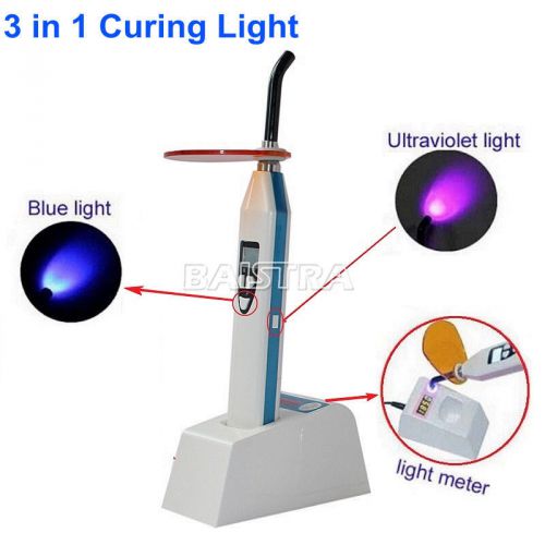3-1Caries Dental Detection Diagnostic Curing Light &amp; lighting &amp;Light Meter Blue
