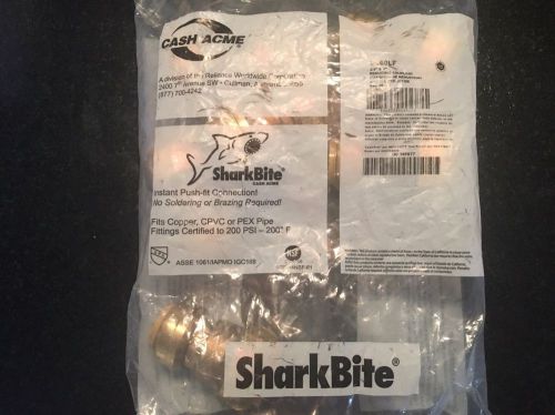 3/4 x 1&#034; sharkbite reducing couplings lot of 6 for sale