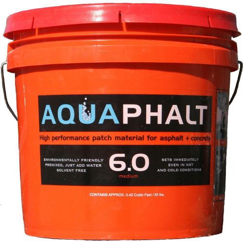Aquaphalt is an environmentally friendly permanent repair material for asphalt. for sale