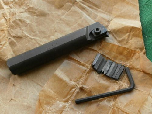 Cnc lathe internal left threading tool cutter 1&#034; shank with 10 carbide inserts for sale