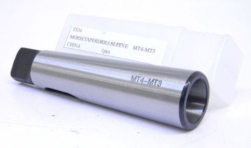 New meda morse taper drill sleeve adapter mt3 socket to mt4 shank (2215034) for sale