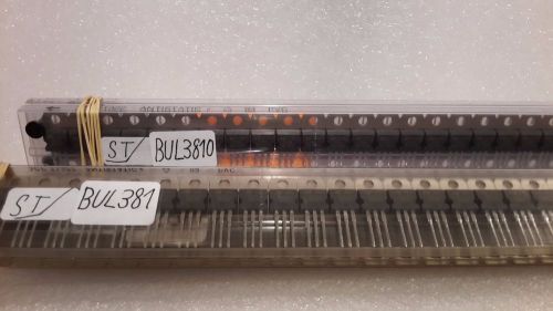 BUL381D 12pcs  SGS  HIGH VOLTAGE FAST-SWITCHING  NPN POWER TRs 850V 5A 70W BUT11
