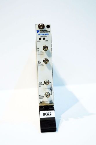 National Instruments NI PXIe-5693 RF Preselector Module