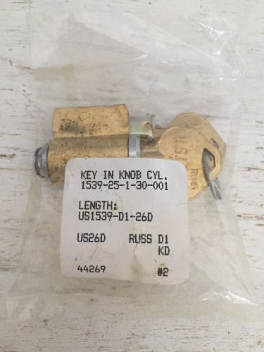 Key in knob cylinder, ru45, russwin style - u.s. lock for sale