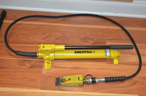 Enerpac wr5 hydraulic spreader &amp; enerpac p39 hydraulic pump for sale