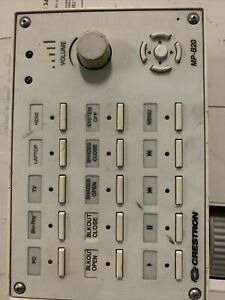 Crestron MP-B20-W 3-Gang 15-Button Wall Mount Control Panel