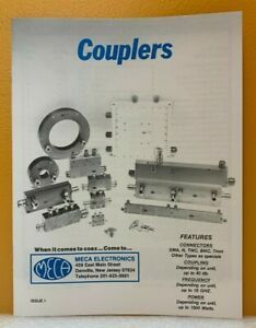 Meca Electronics Couplers Issue I Catalog.