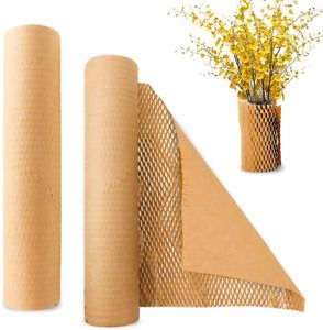 Honeycomb Cushioning Wrap Roll Packaging Paper,Channel Print 11.8&#039;&#039; x 98FT for &amp;