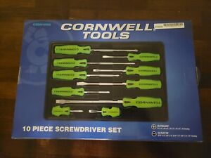 Cornwell CSD810SG Screwdriver Set 10 Piece New Style