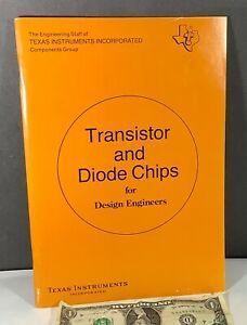 Design Engineers TI CHIP Transistor Diode TEXAS INSTRUMENTS Chip Catalog