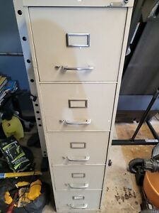 5 drawer file cabinet all steel