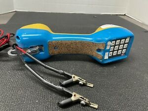 Vintage Linemans Phone TS21 Test Set Harris-Dracon Complete w Clips