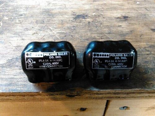 polaris connectors IPL4-3A  wire size(3 )4-14 AWG