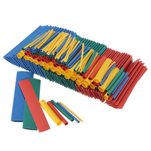 260pcs 2:1 Polyolefin H-type Heat Shrink Tube Sleeving 4 Color 8 Size