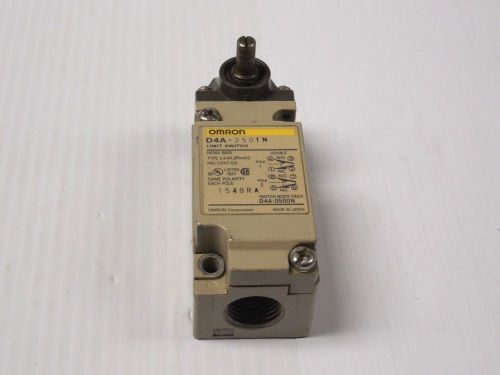 OMRON LIMIT SWITCH D4A-2501N D4A2501N - USED