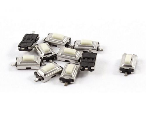 Durable 100pcs 3*6*2.5mm Tactile Push Button Switch Tact Switch 2-Pin CA FM