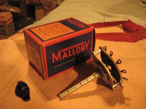 VINTAGE N.O.S. Mallory Rotary Switch Piece # 1311L