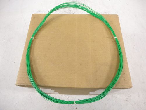 ( 100&#039; ) 26 awg solid copper silver plated cross connect wire green insulated for sale