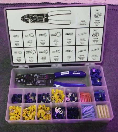 Electrical Terminal Tool Kit Crimping Pliers Wire Cutters