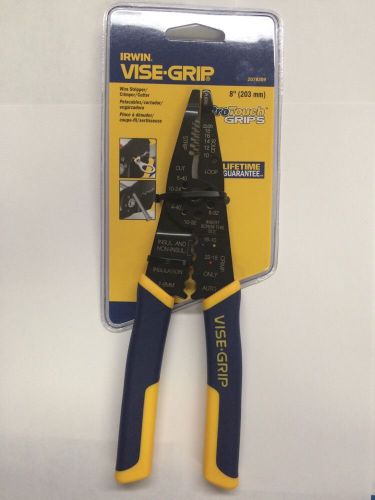 Irwin vise-grip 2078309 wire stripper crimper cutter for sale