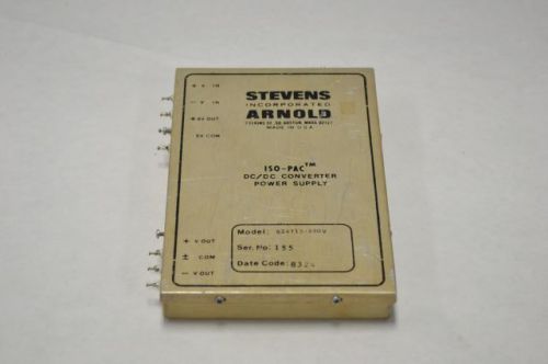 STEVENS ARNOLD S24T15/330V ISO-PAC DC/DC CONVERTER POWER SUPPLY B204277