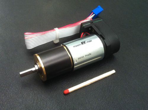 Maxon dc motor 24mm, incremental encoder, gear 5.4:1, 12v 11w, arduino cnc robot for sale