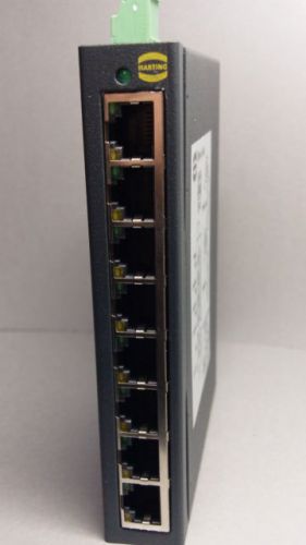 HARTING HIGH QUALITY INDUSTRIAL ETHERNET DIN RAIL SWITCH MADE IN GERMANY NEW