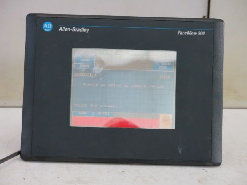 Allen bradley  touchscreen  operator  interface, 2711-t9c1, panelview 900 for sale