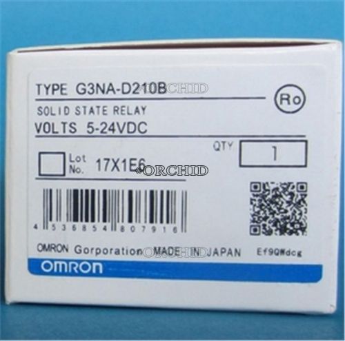 OMRON SOLID STATE RELAY G3NA-D210B 5-24VDC NEW IN BOX