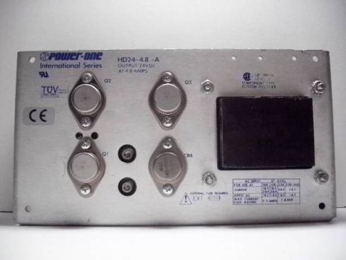 POWER-ONE HD24-4.8-A 4.8AMP LINEAR POWER SUPPLY
