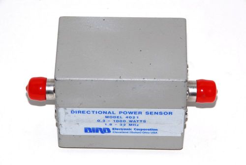 Bird model 4021 directional power sensor, 1.8 - 32 mhz, .3w - 1kw for sale