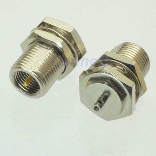 FME male plug nut bulkhead crimp 1.13 cable RF connector