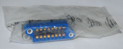 Amphenol  16 Contact Female Panel Rack Connector PN 26-190-16