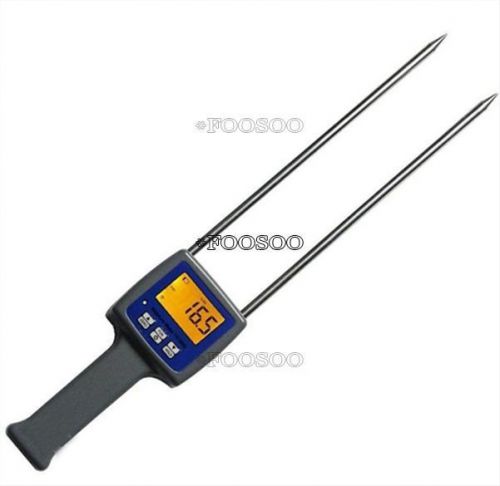 Tk100g wheat grain moisture meter rice digital barley corn tester pin type for sale
