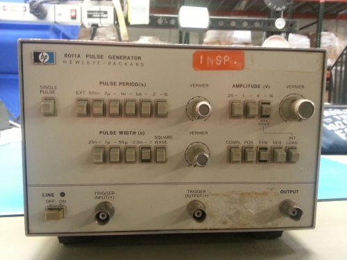 Hewlett Packard HP 8011A 20 MHz Pulse Generator