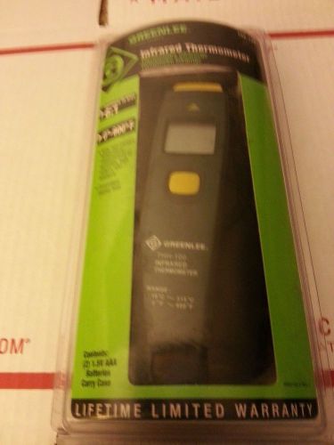 Greenlee Textron Infrared Thermometer THH-100 Fahrenheit or Celsius